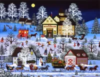 Jigsaw Puzzle Winter games