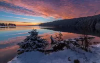 Zagadka Winter twilight