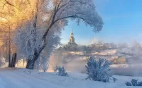 Пазл Зимний пейзаж