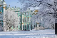 Puzzle Winter Petersburg