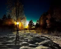 Bulmaca Winter dawn