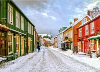 パズル Winter Trondheim