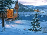 Slagalica Winter scene