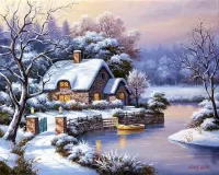 Bulmaca Winter idyll