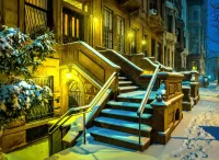 Jigsaw Puzzle Winter night