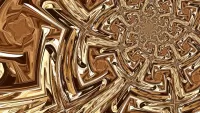 Jigsaw Puzzle Gold fractal