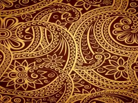Slagalica Pattern gold