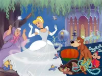 Jigsaw Puzzle Cinderella and fairy