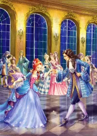 Puzzle Cinderella at the ball
