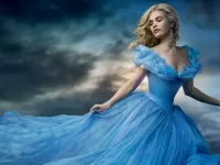 Rompecabezas Cinderella in blue