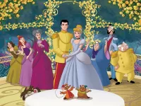 Слагалица Cinderella with prince