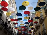 Jigsaw Puzzle Umbrellas