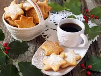 Jigsaw Puzzle Star cookies