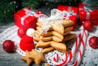 Puzzle Christmas Cookie