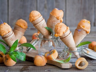 Пазл «Абрикосовое мороженое»