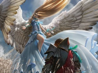 Пазл «Ангел и воин»