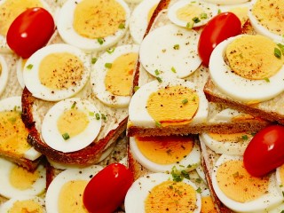 Пазл «Бутерброды с яйцом»