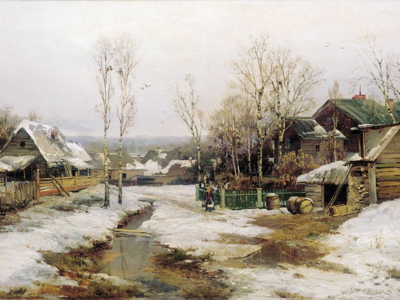 Пазл Деревня в Петербурге