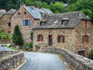 Пазл «Деревня во Франции»