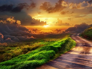 Пазл «Дорога в облака»
