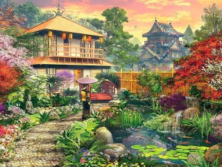 Пазл «Японский сад»