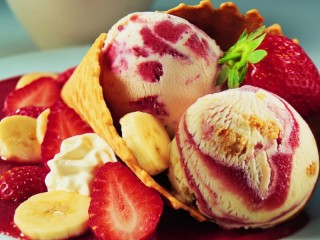 Пазл «Фруктово-ягодное мороженое»