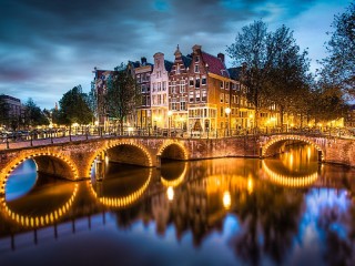 Пазл «Каналы Амстердама»