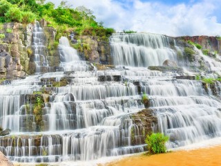 Пазл «Каскадный водопад»