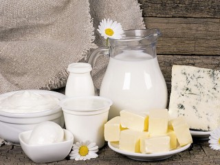 Пазл «Молочные продукты»