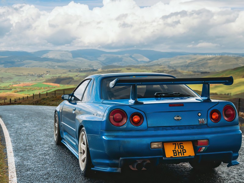 Nissan Skyline GTR r34 mines