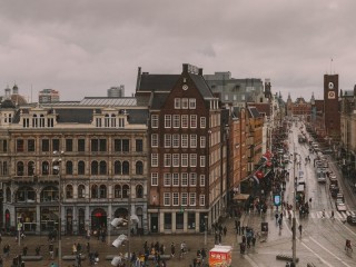 Пазл «Облачный Амстердам»