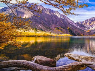 Пазл «Осень у горного озера»