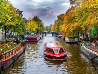 Пазл «Осень в Амстердаме»