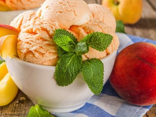 Пазл «Персиковое мороженое»