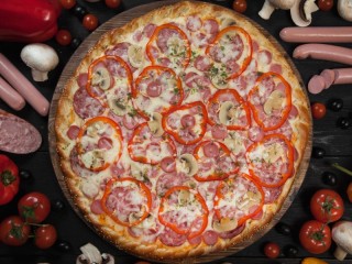 Пазл «пицца»