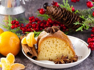 Пазл «Рождественский кекс»