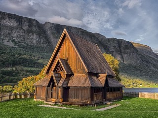 Пазл «Церковь в Норвегии»