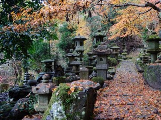 Пазл Японское кладбище
