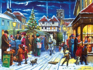 Пазл «Рождественский базар»