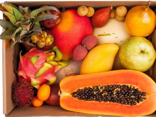 Пазл «Ящик с плодами»