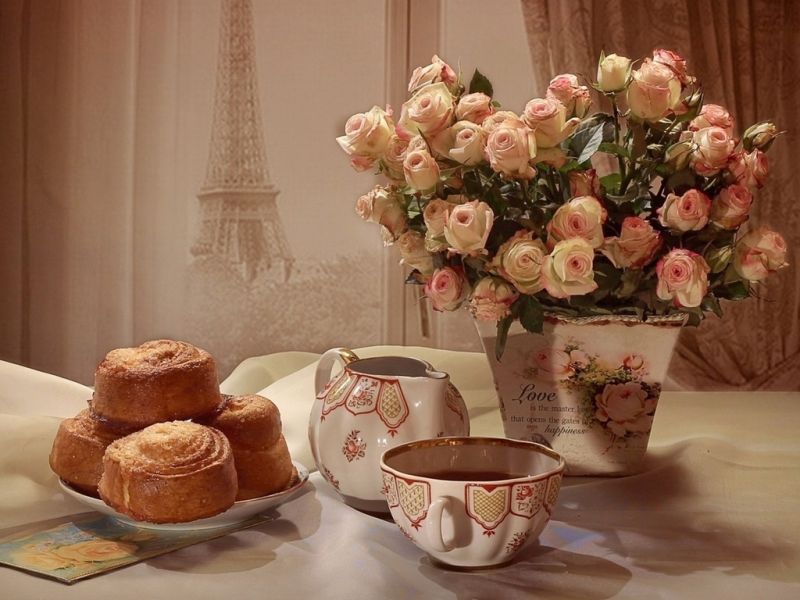 Пазл Завтрак в Париже