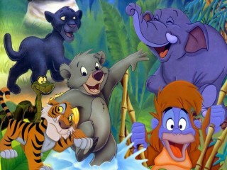 Пазл «Животные в джунглях»