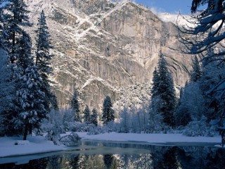 Пазл «Зима в горах»